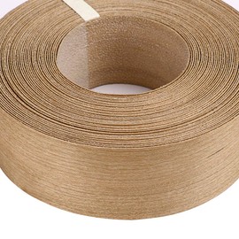 Skelang Cherry 2" x 50' Roll Wood Veneer Edge Banding Preglued Iron-on with Hot Melt Adhesive Edgebanding Flexible Wood Tape