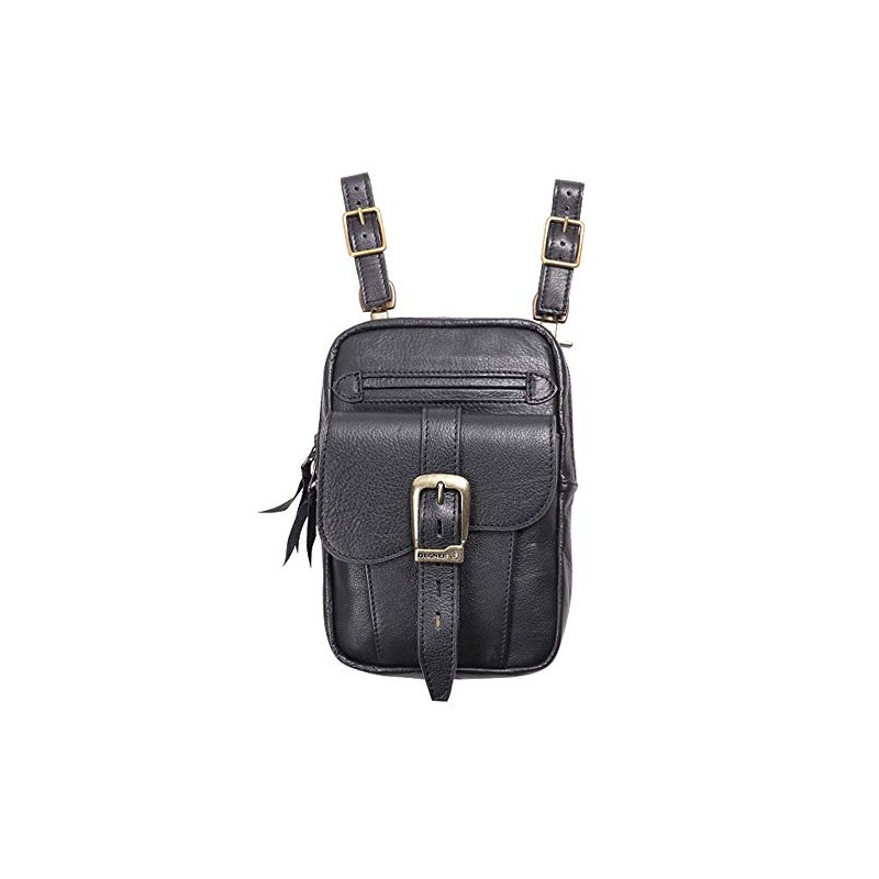 DEGNER W-115 Leather Holster Bag, Black