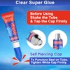 8 Pcs Super Glue, 3 Gram Multipack Mini Superglue Quick