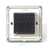 Trendi 3 Gang 2 Way 10 Amp Rocker Chrome Light