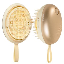 Electric Scalp Massage Brush with 2 Vibration Levels & Ion Technology - Wireless Scalp Massager with USB-C Charge, 90 Minutes Running Time - Ideal for Tension, for Smooth Hair & Travel