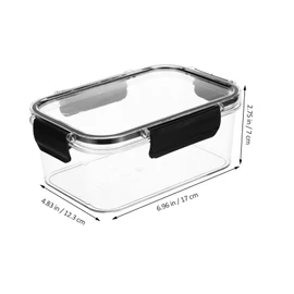 Hohopeti Leakproof Lunch Box Portable Insulated Reusable Food Containers for Pantry Storage
