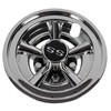 Golf Cart 8" SS Wheel Covers Hub Caps, Set of