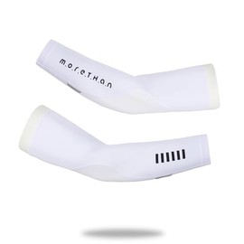Morethan AM-COOL-521 Arm Cover UV Protection Mesh (White, XL)