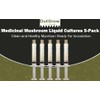 Medicinal Mushroom Liquid Cultures 5-Pack