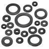 PATIKIL M5 120pcs Rubber Flat Washers 5mm Inner Diameter 11mm