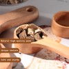 HANSGO 2PCS Coffee Spoons, 4 Inch Wooden Tablespoon Scoops Measuring