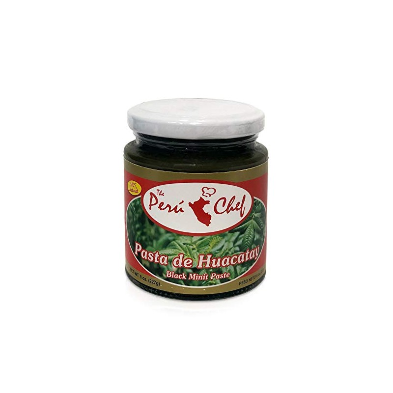 PeruChef Pasta de Huacatay | Black Mint Paste 8oz