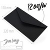 Japun Envelopes (50 pieces), envelope, envelope without window, DIN long,