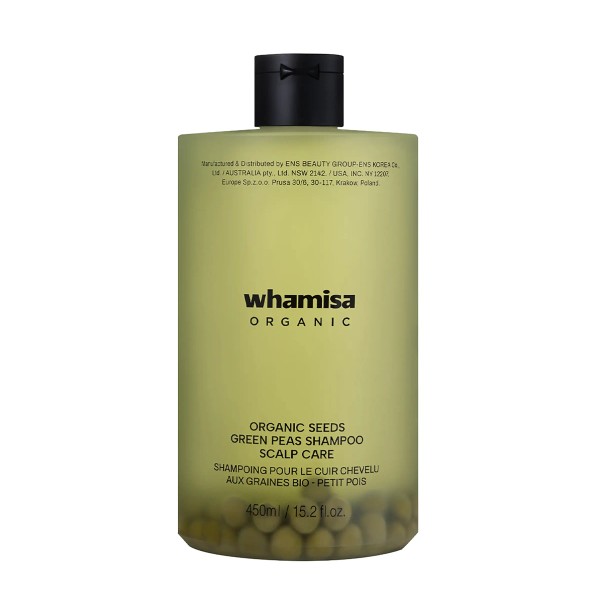 Whamisa Organic Green Peas Shampoo | Scalp Care