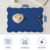 6 PC Quilted Placemats, 18"X13"Extra Large Cotton Placemats Set of
