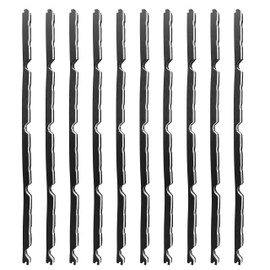 KACOMACO 9" Foam Closure Strips with Self-Adhesive for Metal Corrugated Roofing Panels, Classic R Panels Roof Outside Weather Strips (10Pcs)