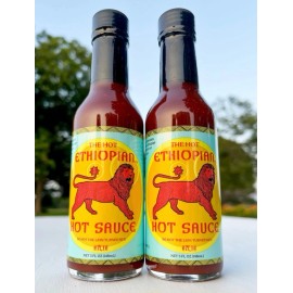 Ethiopian Gourmet Foods Company LLC The Original Ethiopian Hot Sauce™ (HOT VERSION) - New! - 2 pack - 5oz