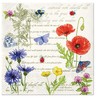 Pack of 20 Napkins Blumenwiese with Butterflies 33 x 33