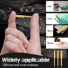 Jiozermi 30 Pcs 1/8" Chainsaw Sharpening Stones Diamond Chainsaw Sharpener