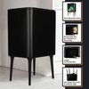 Home-Complete Trash Can - 8.7-Gallon Trash Can with Lid, Removable