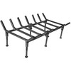 TAFIEDA Fireplace Grate. 24 inches Heavy Duty Solid Steel Fireplace