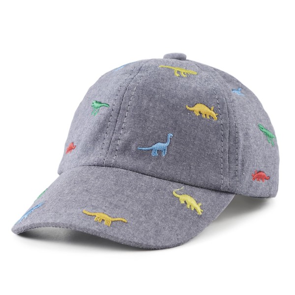 PESAAT Summer Baby Boy Baseball Hat Dinosaur Infant Visor Caps