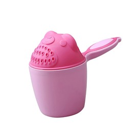 VICASKY Bear Shampoo Rinse Cup for Bathing Shower Spoon for Random Color Bath Water for Gentle Rinsing