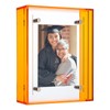 sourcing map 3x4 Inch Acrylic Picture Frame, Floating Picture Frames