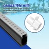 (2 Pcs) Deck Drain Adapter, fit for Stegmeier Channel Drain,