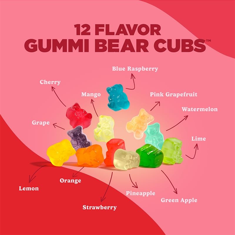 Albanese World's Best 12 Flavor Gummi Bear Cubs | 50