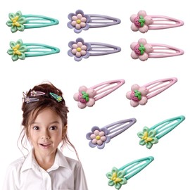 ZHLZTYYL 30pcs girls hair accessories baby hair clips children, teenagers women colorful hair accessories flower gifts suitable for all age groups (girls hair clips)