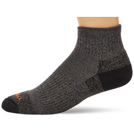 Merrell Men's Moab Hiker 1 Pack Quarter, Black, One Size