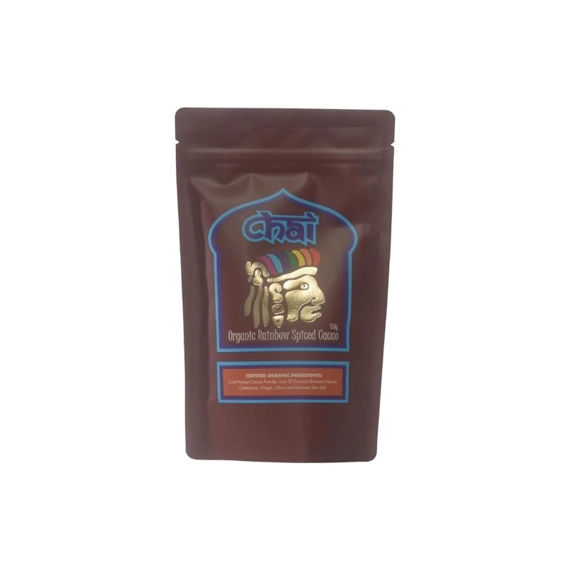 Chai Tea Organic Rainbow Spiced Cacao Tea, 150 g