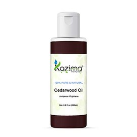KAZIMA Cedarwood Essential Oil - 100% Pure Natural & Undiluted For Skin care & Hair care (200ML)