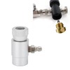 CO2 Refilling Adapter Valve ASA Connector with 8mm Male Plug