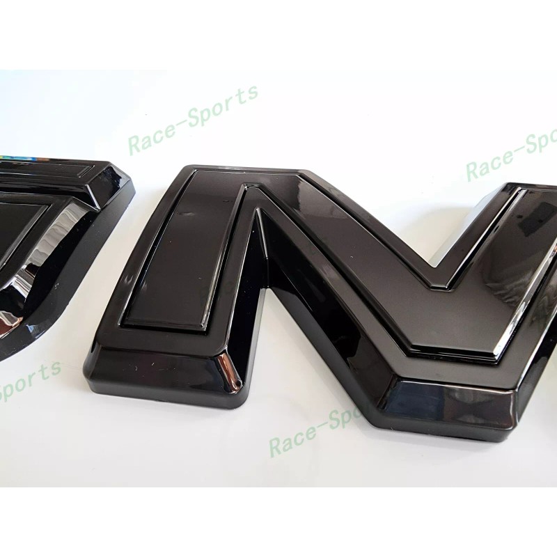 Auto GMC OVERLAY Rear Only Gloss Black GMC Emblem 2020+