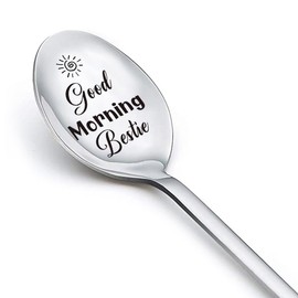 Best Bestie Friend Gifts Spoon for Women Men Bff Friendship Gifts for Teen Girls Boys Christmas Birthday Gifts for Friends Female Male Engraved Coffee Tea Lovers Gifts for Men Women Holiday Gift Ideas