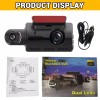 Unbranded 1080P Dual Lens Car DVR Dash Cam Video Recorder