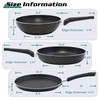 Vivicreate 3 pcs pan set deep fry pan, fry pan,