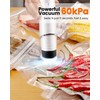 Portable Vacuum Sealer for Food, 5 Reusable Sealer Bags with