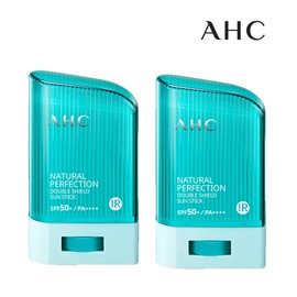 AHC 2025년 최신제조 AHC 내추럴 퍼펙션 더블쉴드 선스틱 14g/22g 2개 [22g(워터풀)+17g(흰색)= 2개] 2025 Latest AHC Natural Perfection Double Shield Sunstick 14g/22g 2 Pieces [22g (Waterful) + 17g (White) = 2 Pieces]