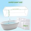 YULONG Lab 30 Pcs Disposable Bathtub Liner Large (102x47'), Bathtub