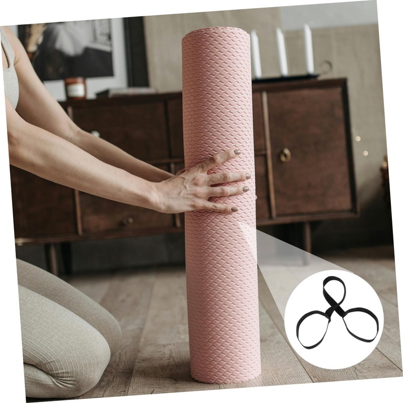 OHPHCALL 4sets Yoga Mat Strap Household Training Mat Sling Quick-Fastening