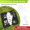 YOREPEK Estuche Organizador de Accesorios de Golf, Blanco