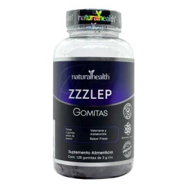 Zzzlep 120 Gomitas Adultos Fresa Natural Health