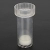 Zerodis Queen Bee Marker Bottle, Plastic Full Transparent Flat Beekeeper