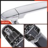 A-Premium Front Right Passenger Side Exterior Door Handle Compatible with