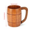 Classical Natural Solid Wood Cup Water Teacup Gift Collection Beer
