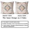 Snycler Set of 2 Boho Style Throw Pillow Cover Ethnic