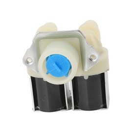 Double Head Water Inlet Valve for Washing Machine, Water Valve Made of ABS Material, 220-240 V, for Easy Control of Cold Water in the Washing Machine