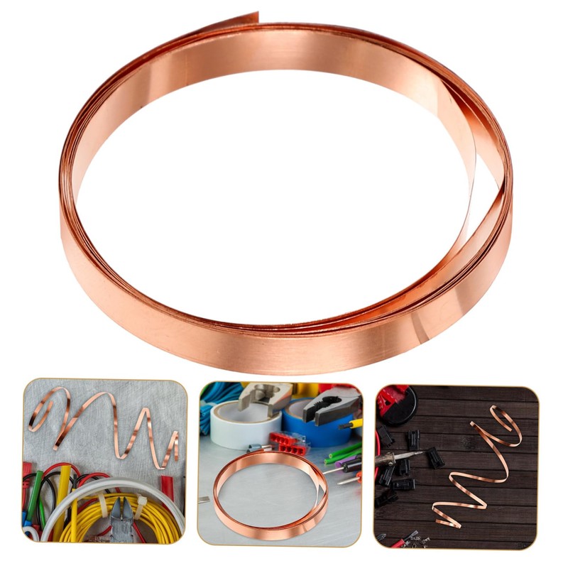 Mobestech 1roll High Purity Copper Sheet Roll Thick Copper Foil