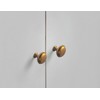 Goo-Ki 6 Pack Cabinet Knobs Antique Brass Drawer Knob Zinc