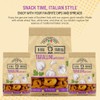 NINA FARINA Tarallini Garlic -Fresh Baked Italian Crackers Free from