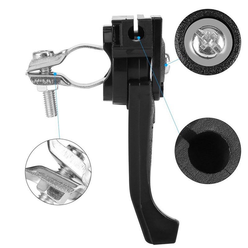 Universal Trimmer Lawnmower Throttle Lever Fit for 19mm Handlebar for